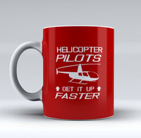 Thumbnail for Helicopter Pilots Get It Up Faster Designed Mugs