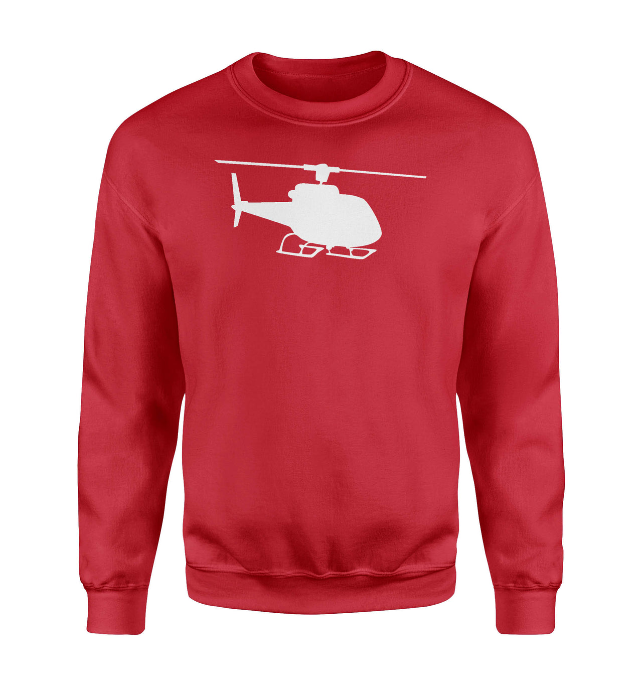 Helicopter Silhouette Designed Sweatshirts