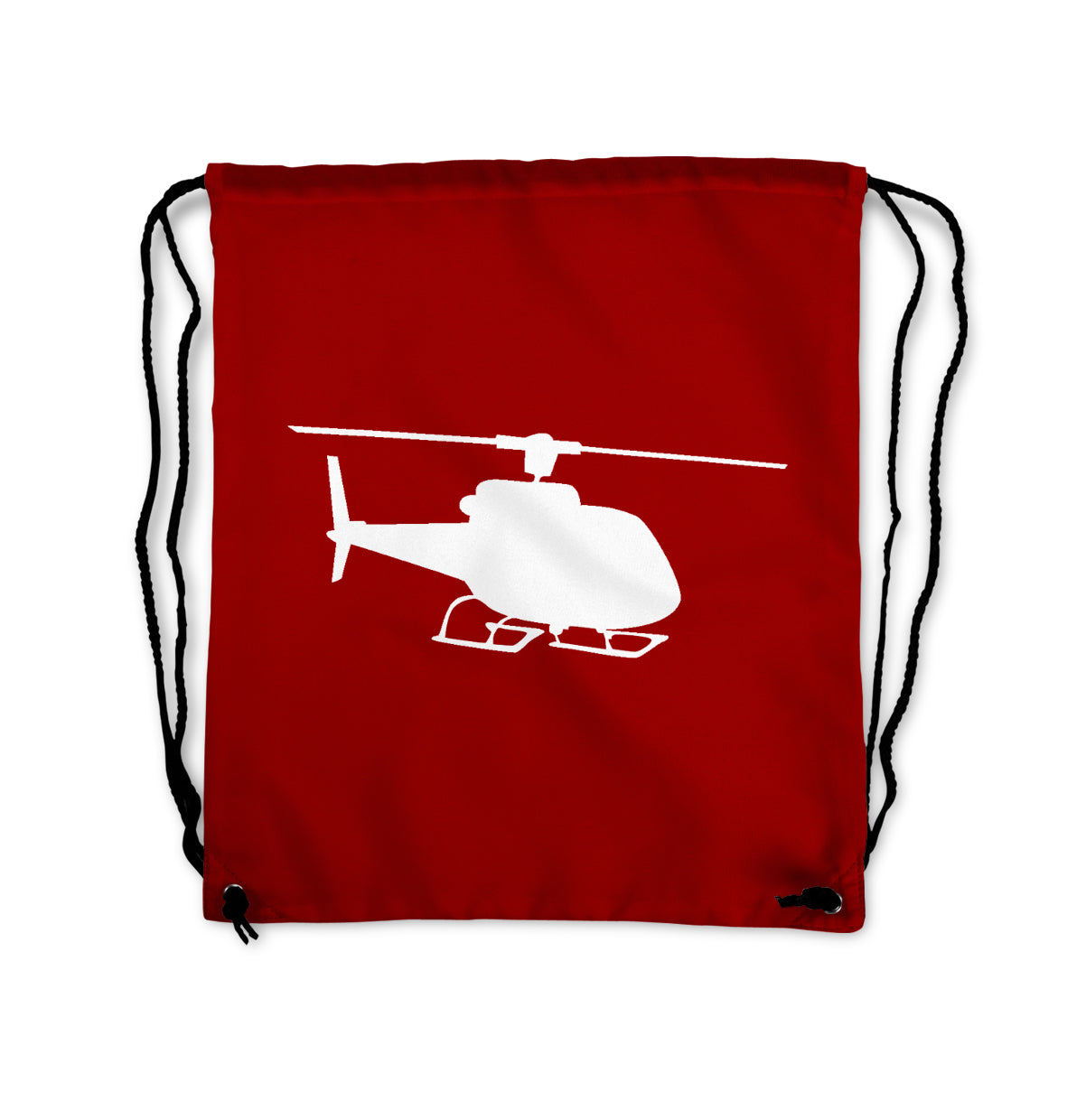 Helicopter Designed Drawstring Bags