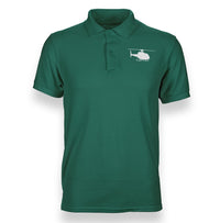 Thumbnail for Helicopter Silhouette Designed Polo T-Shirts