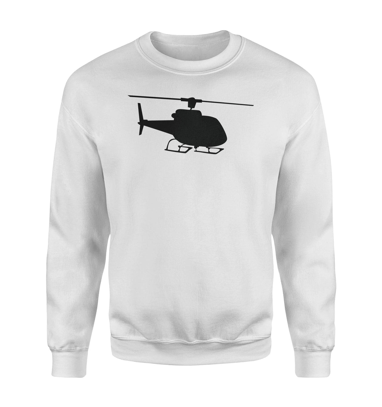 Helicopter Silhouette Designed Sweatshirts