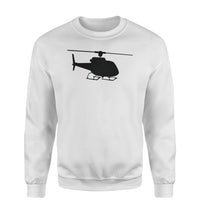 Thumbnail for Helicopter Silhouette Designed Sweatshirts