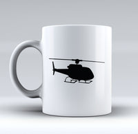 Thumbnail for Helicopter Silhouette Designed Mugs