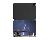 Thumbnail for Helicopter & Lighting Strike Designed iPad Cases