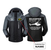 Thumbnail for Helicopter [Noun] Designed Thick Winter Jackets