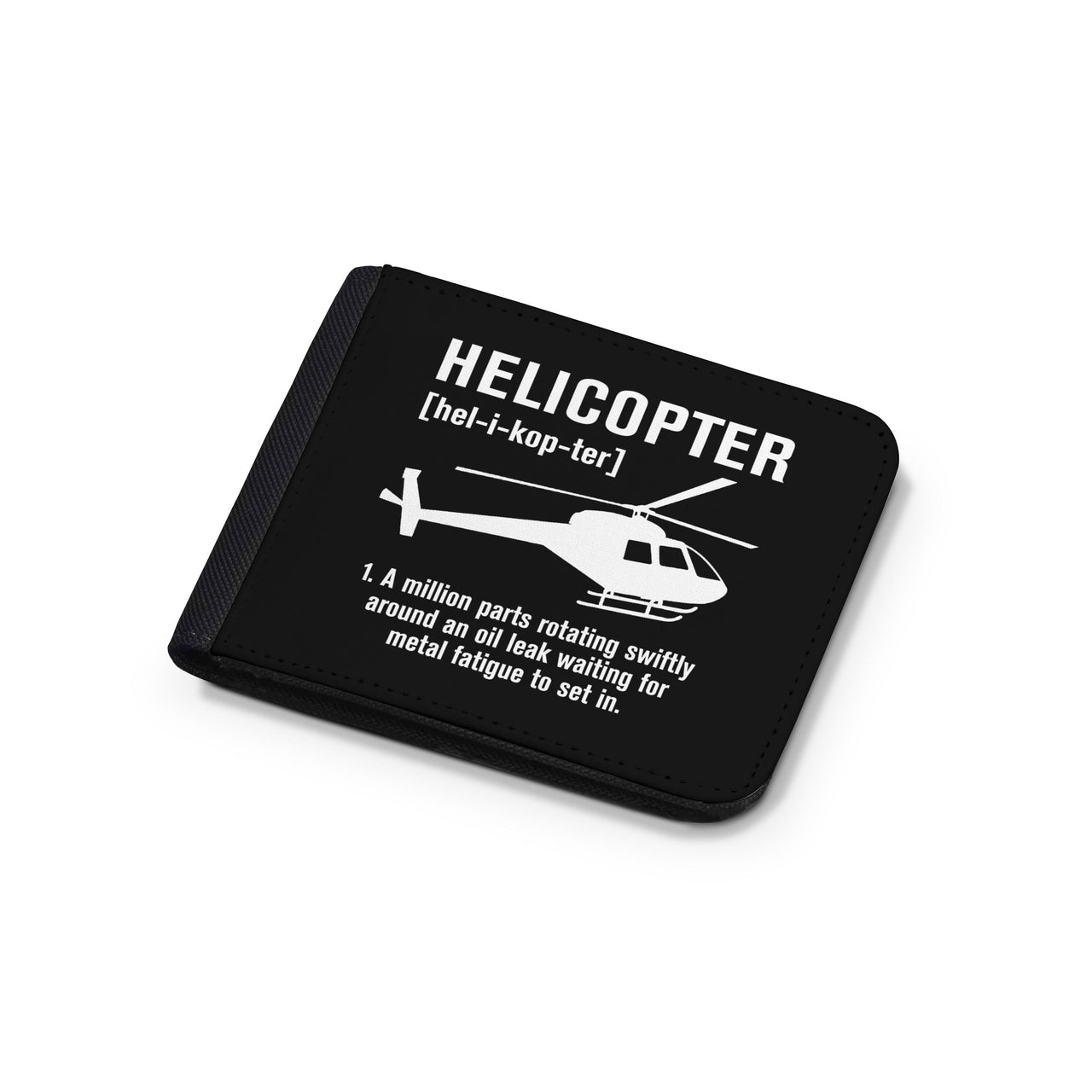 Helicopter [Noun] Designed Wallets