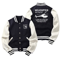Thumbnail for Helicopter [Noun] Designed Baseball Style Jackets