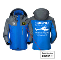 Thumbnail for Helicopter [Noun] Designed Thick Winter Jackets
