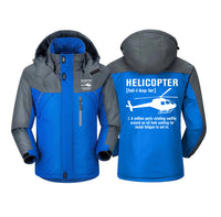 Thumbnail for Helicopter [Noun] Designed Thick Winter Jackets