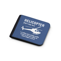 Thumbnail for Helicopter [Noun] Designed Wallets