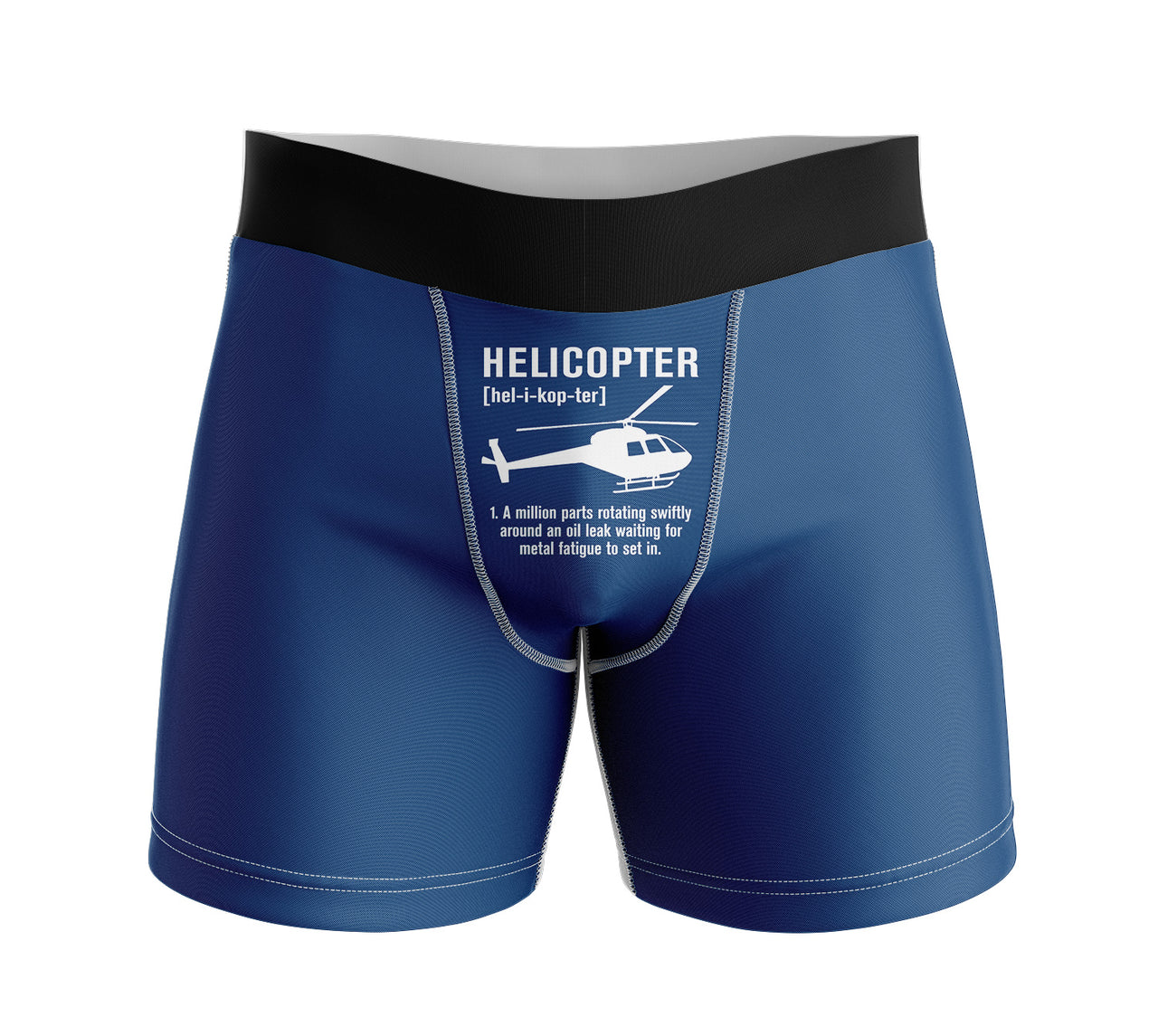 Helicopter [Noun] Designed Men Boxers