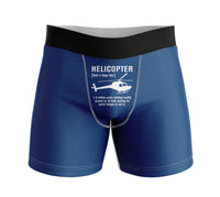 Thumbnail for Helicopter [Noun] Designed Men Boxers
