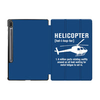 Thumbnail for Helicopter [Noun] Designed Samsung Tablet Cases