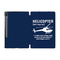 Thumbnail for Helicopter [Noun] Designed Samsung Tablet Cases