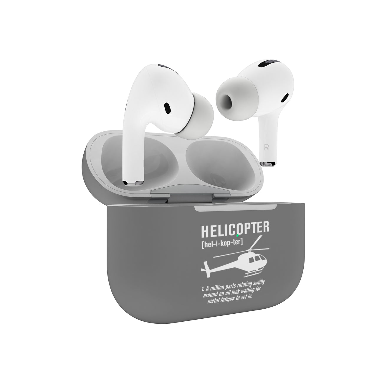Helicopter [Noun] Designed AirPods  Cases