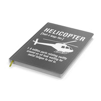 Thumbnail for Helicopter [Noun] Designed Notebooks