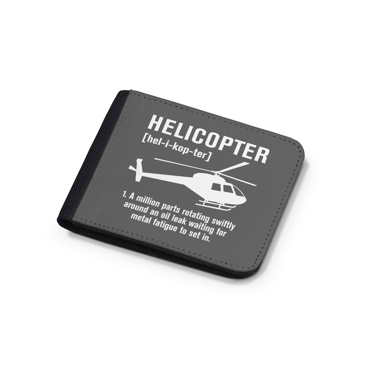Helicopter [Noun] Designed Wallets