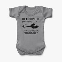 Thumbnail for Helicopter [Noun] Designed Baby Bodysuits