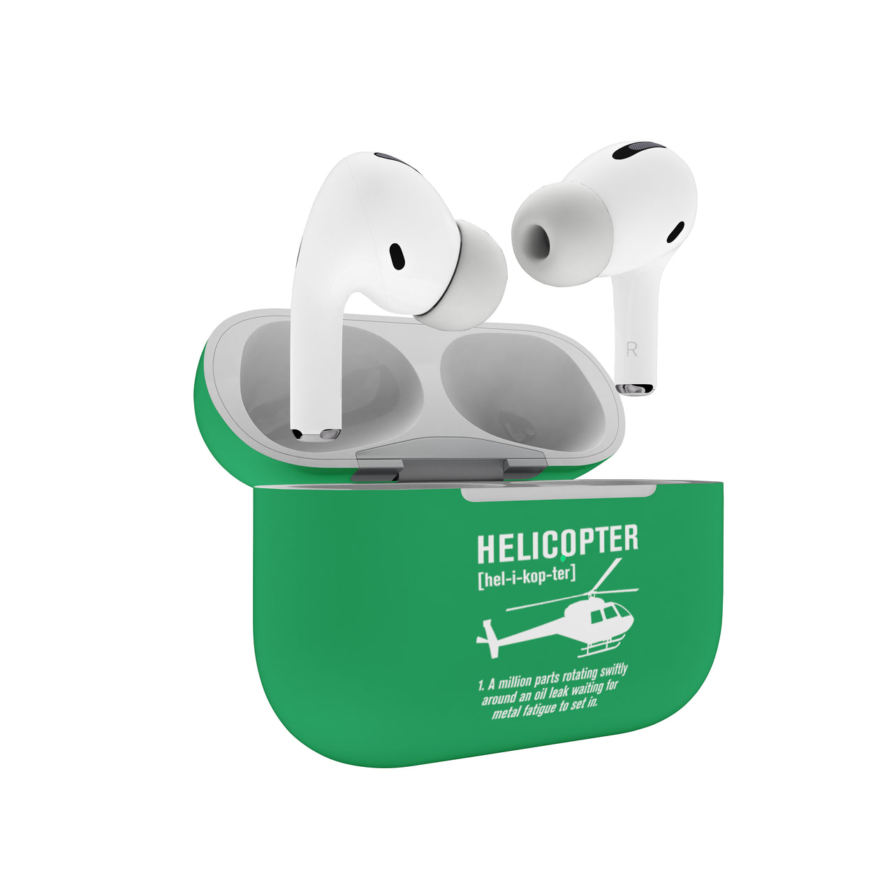 Helicopter [Noun] Designed AirPods  Cases