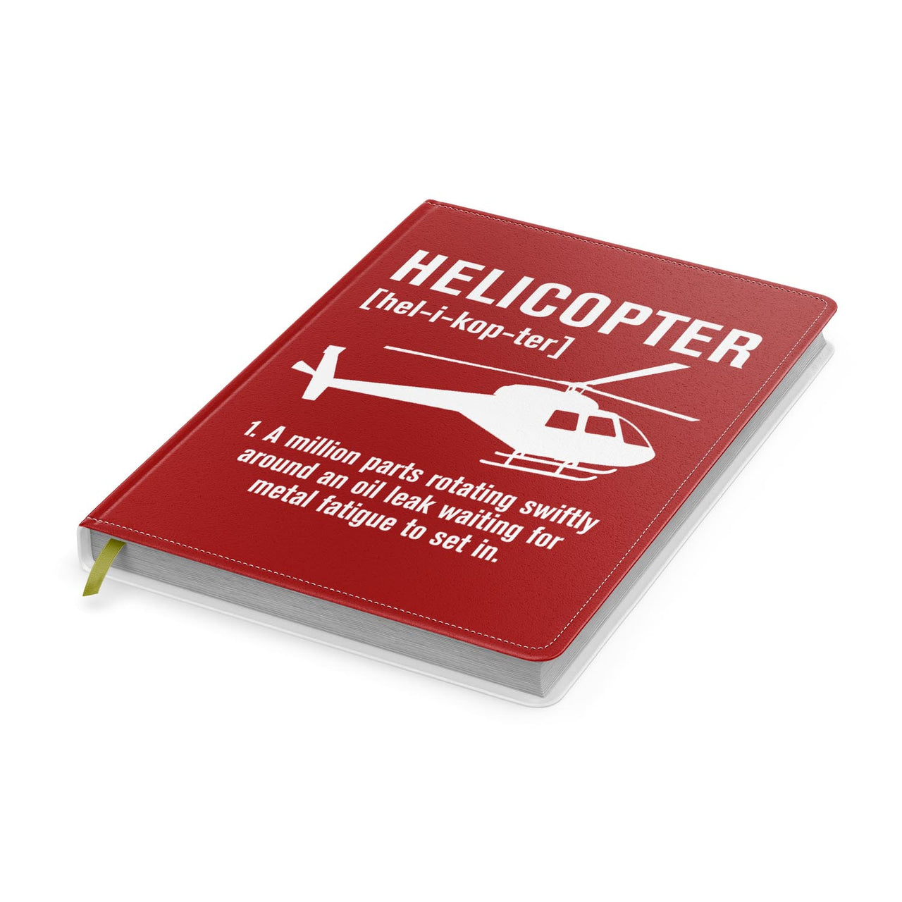 Helicopter [Noun] Designed Notebooks