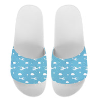 Thumbnail for Helicopters & Clouds Designed Sport Slippers