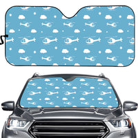 Thumbnail for Helicopters & Clouds Designed Car Sun Shade