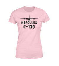 Thumbnail for Hercules C-130 & Plane Designed Women T-Shirts
