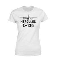 Thumbnail for Hercules C-130 & Plane Designed Women T-Shirts