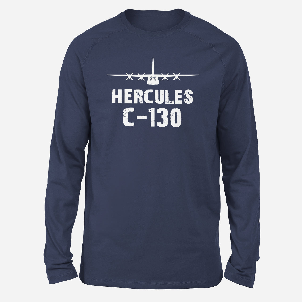 Hercules C-130 & Plane Designed Long-Sleeve T-Shirts