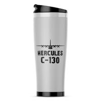 Thumbnail for Hercules C-130 & Plane Designed Travel Mugs