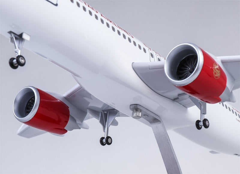 JUNYAO Airlines Airbus A320Neo Airplane Model (47CM)