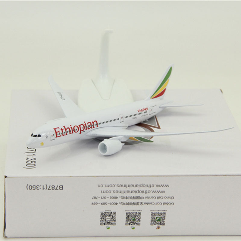 Ethiopian Airlines Boeing 787 Airplane Model (20CM)