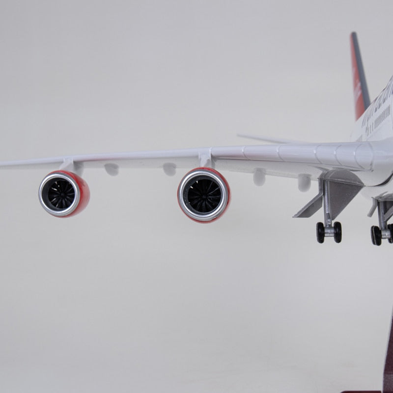 Virgin Atlantic Boeing 747 Airplane Model (1/160 Scale - 47CM)