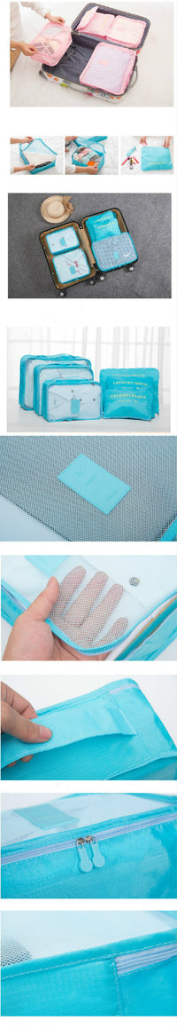 Thumbnail for Super Travellers Set (6 Pieces) Organizer & Storage Bags