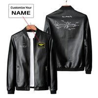 Thumbnail for How Planes Fly Designed PU Leather Jackets
