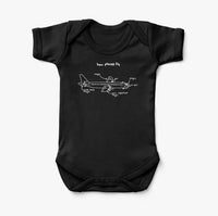 Thumbnail for How Planes Fly Designed Baby Bodysuits