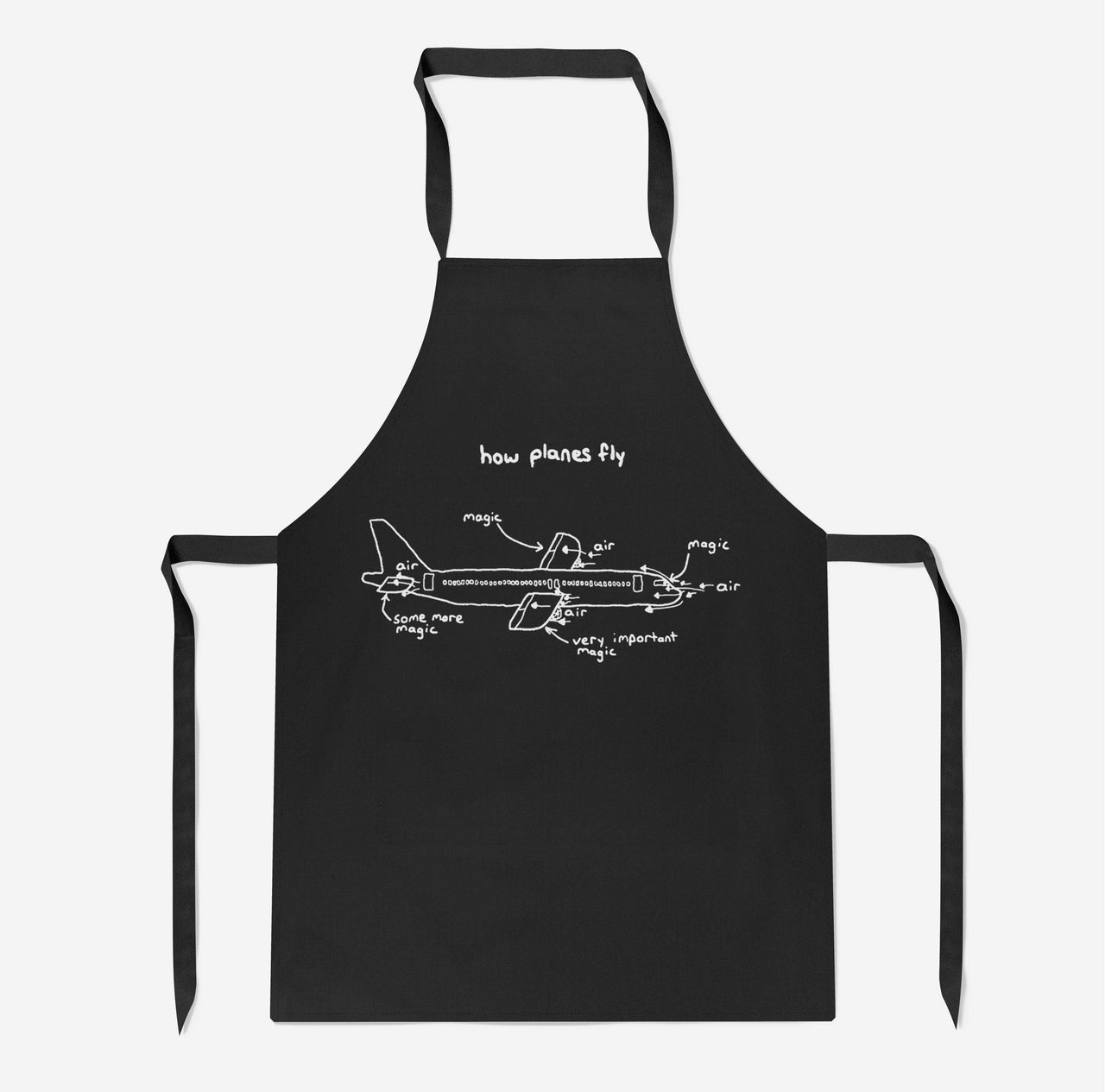 How Planes Fly Designed Kitchen Aprons