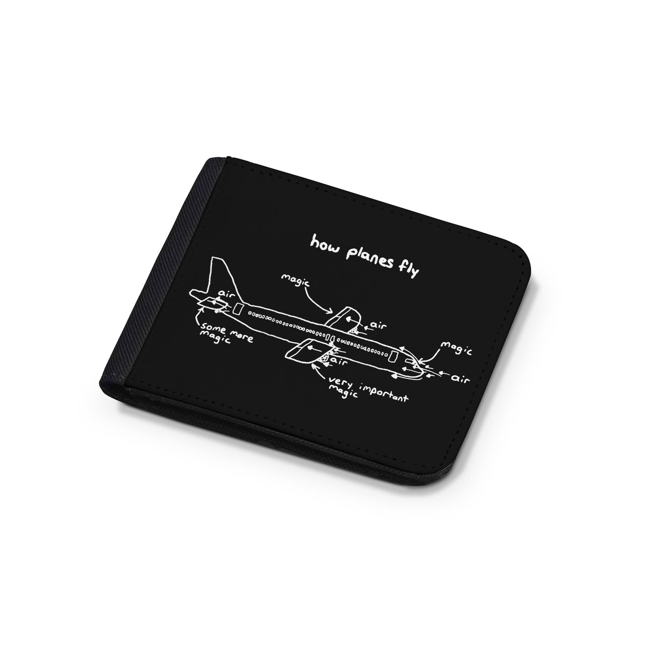 How Planes Fly Designed Wallets