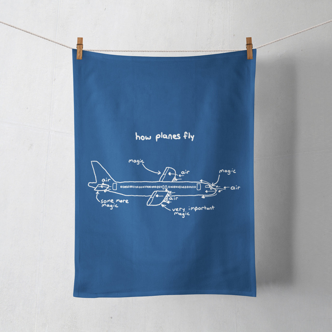 How Planes Fly Designed Towels