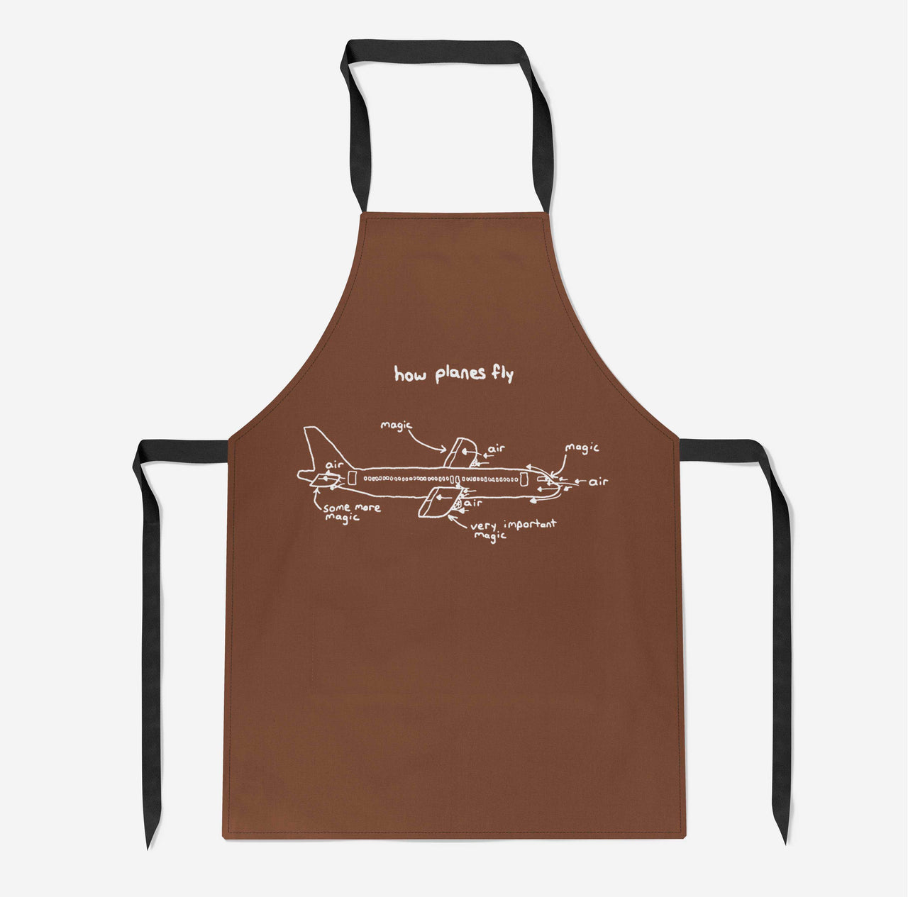 How Planes Fly Designed Kitchen Aprons