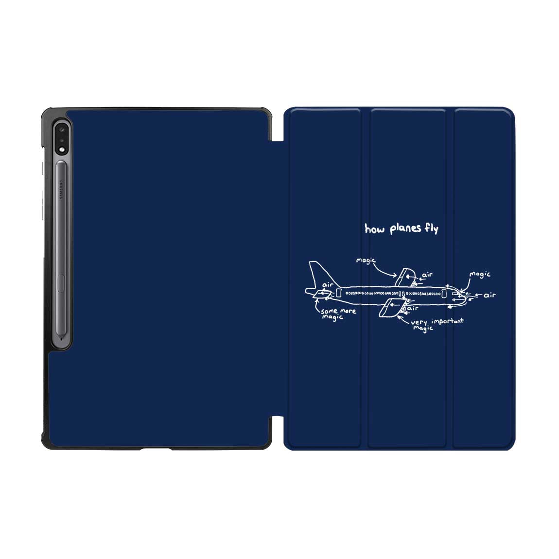 How Planes Fly Designed Samsung Tablet Cases