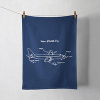 Thumbnail for How Planes Fly Designed Towels