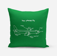 Thumbnail for How Planes Fly Designed Pillows