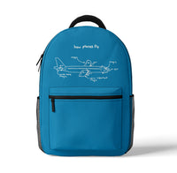 Thumbnail for How Planes Fly Designed 3D Backpacks