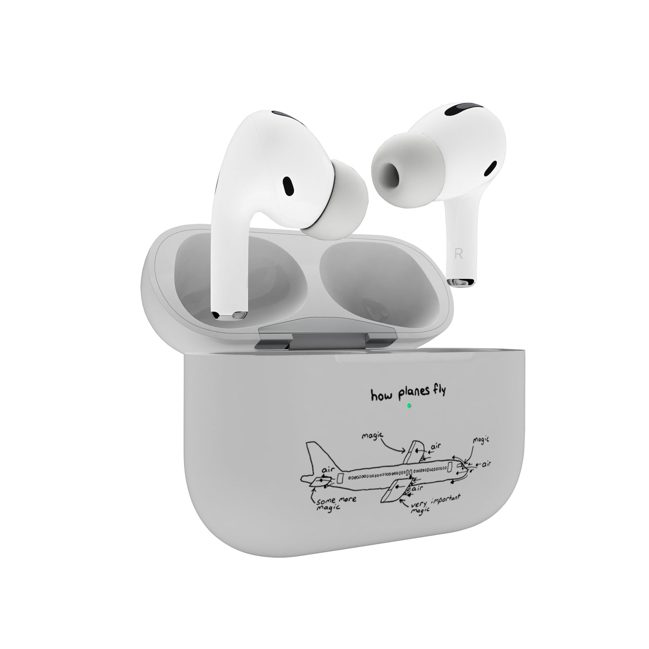 How Planes Fly Designed AirPods  Cases