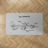 Thumbnail for How Planes Fly Designed Carpet & Floor Mats