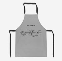Thumbnail for How Planes Fly Designed Kitchen Aprons
