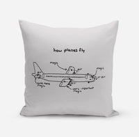 Thumbnail for How Planes Fly Designed Pillows