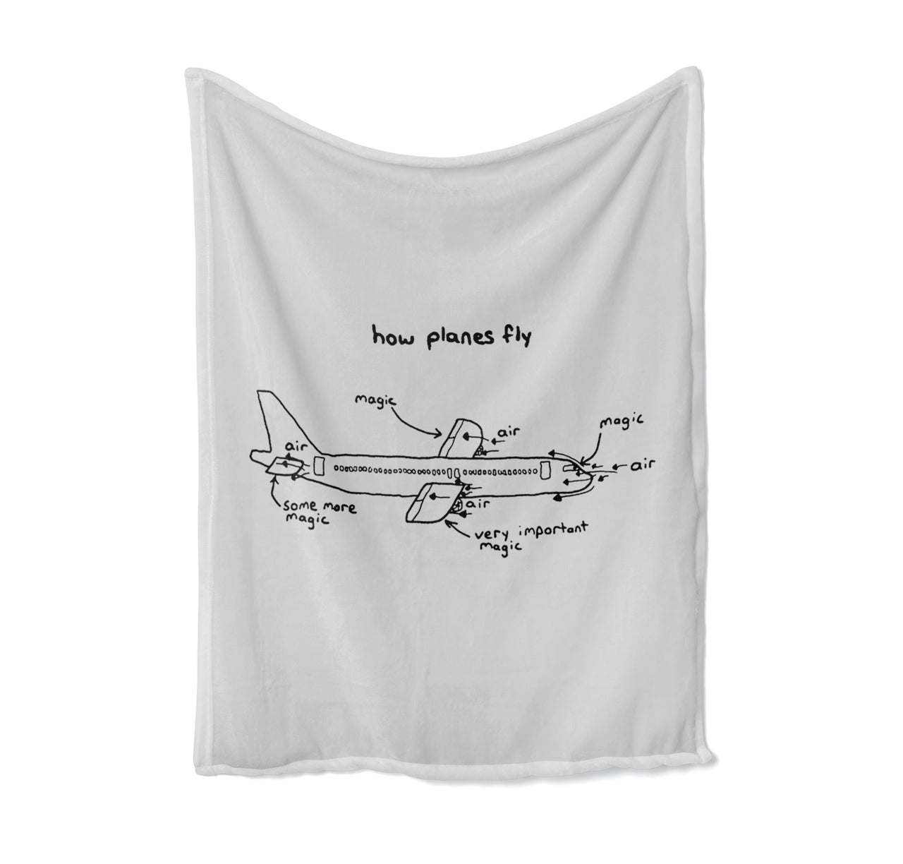 How Planes Fly Designed Bed Blankets & Covers