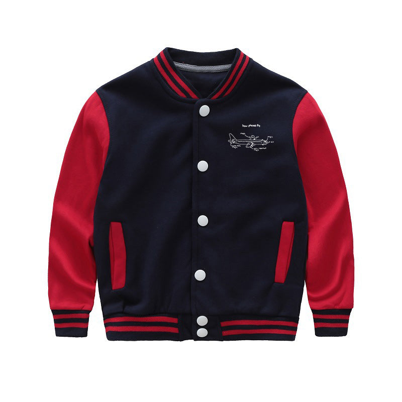 How Planes Fly Designed "CHILDREN" Baseball Jackets